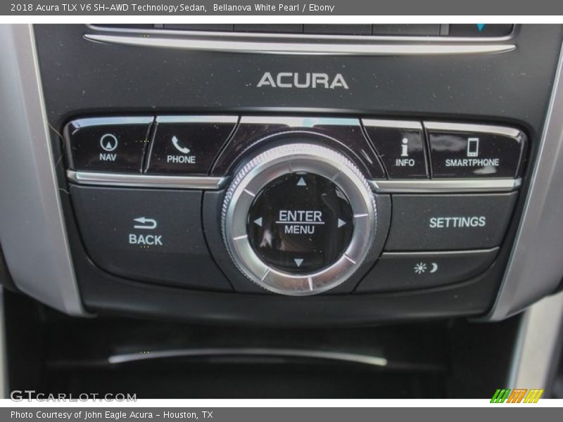 Bellanova White Pearl / Ebony 2018 Acura TLX V6 SH-AWD Technology Sedan