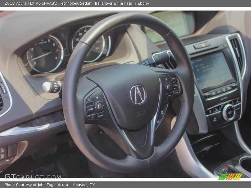 Bellanova White Pearl / Ebony 2018 Acura TLX V6 SH-AWD Technology Sedan