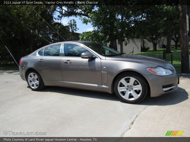 Vapour Grey Metallic / Warm Charcoal 2011 Jaguar XF Sport Sedan