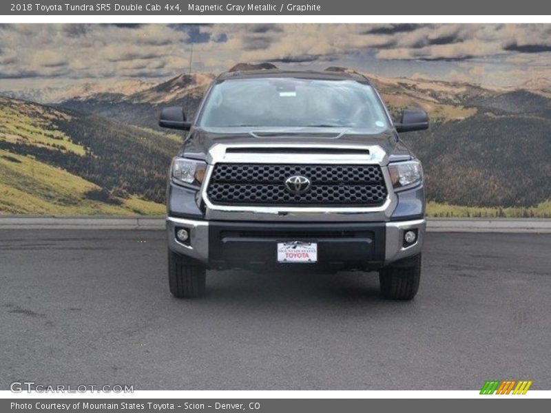 Magnetic Gray Metallic / Graphite 2018 Toyota Tundra SR5 Double Cab 4x4