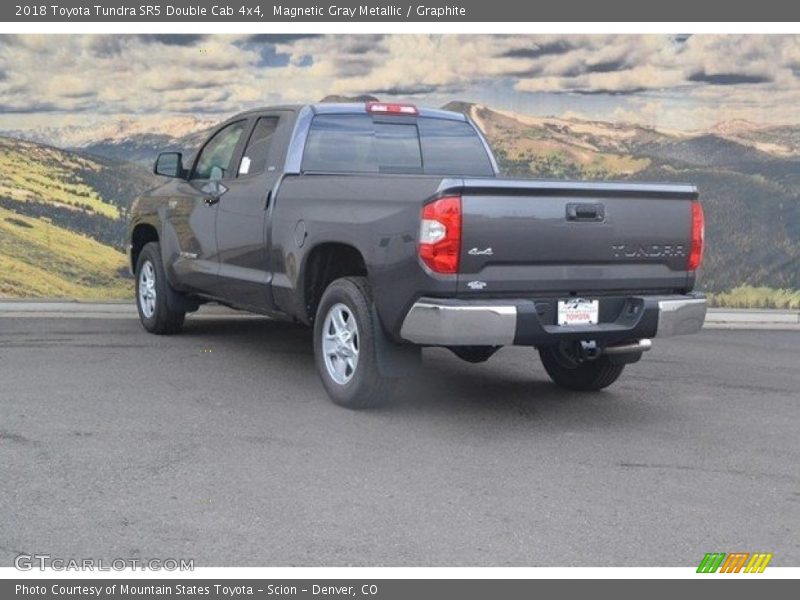 Magnetic Gray Metallic / Graphite 2018 Toyota Tundra SR5 Double Cab 4x4
