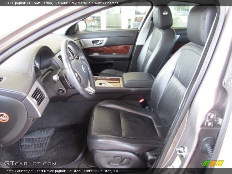 Vapour Grey Metallic / Warm Charcoal 2011 Jaguar XF Sport Sedan