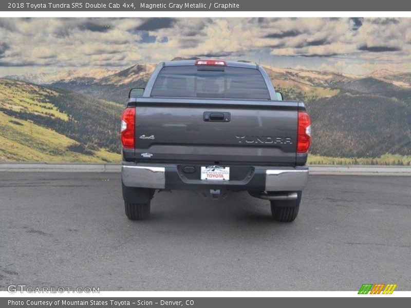 Magnetic Gray Metallic / Graphite 2018 Toyota Tundra SR5 Double Cab 4x4
