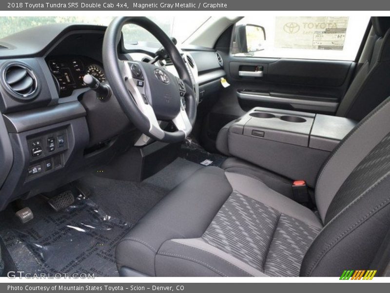 Magnetic Gray Metallic / Graphite 2018 Toyota Tundra SR5 Double Cab 4x4