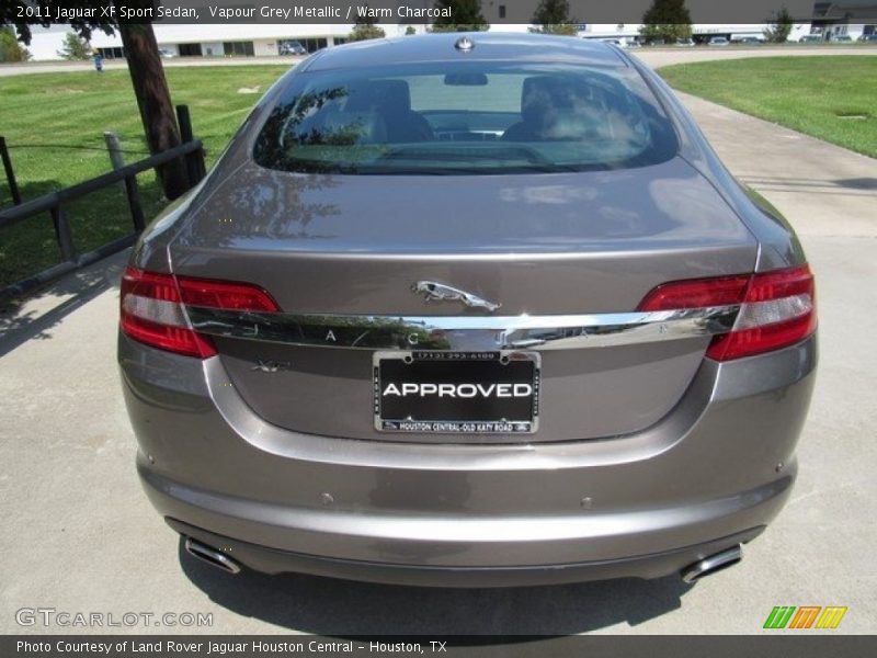 Vapour Grey Metallic / Warm Charcoal 2011 Jaguar XF Sport Sedan