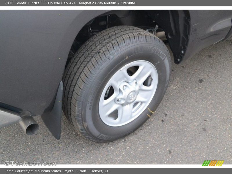 Magnetic Gray Metallic / Graphite 2018 Toyota Tundra SR5 Double Cab 4x4