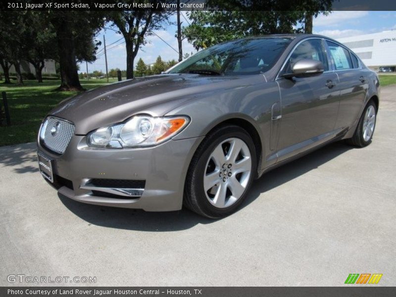 Vapour Grey Metallic / Warm Charcoal 2011 Jaguar XF Sport Sedan