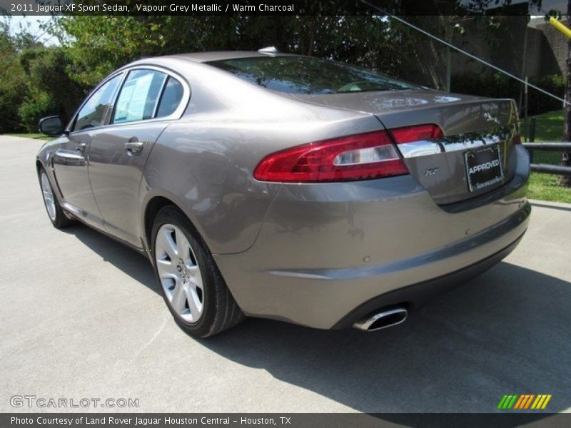 Vapour Grey Metallic / Warm Charcoal 2011 Jaguar XF Sport Sedan