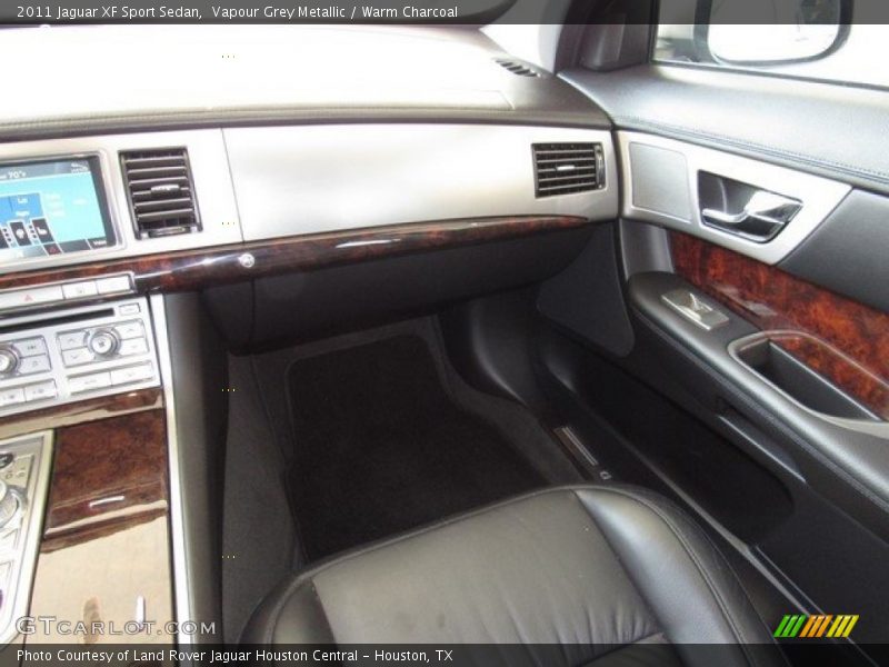 Vapour Grey Metallic / Warm Charcoal 2011 Jaguar XF Sport Sedan