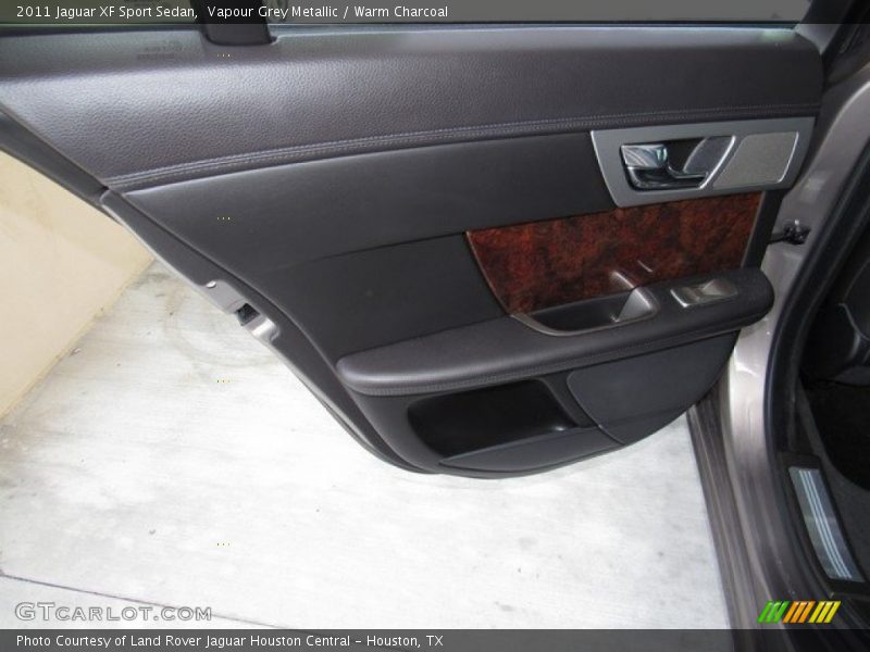 Vapour Grey Metallic / Warm Charcoal 2011 Jaguar XF Sport Sedan