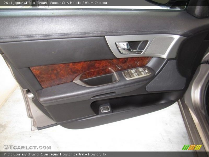 Vapour Grey Metallic / Warm Charcoal 2011 Jaguar XF Sport Sedan