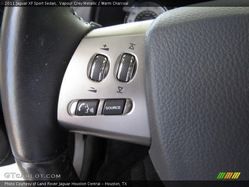 Vapour Grey Metallic / Warm Charcoal 2011 Jaguar XF Sport Sedan