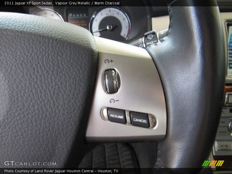 Vapour Grey Metallic / Warm Charcoal 2011 Jaguar XF Sport Sedan