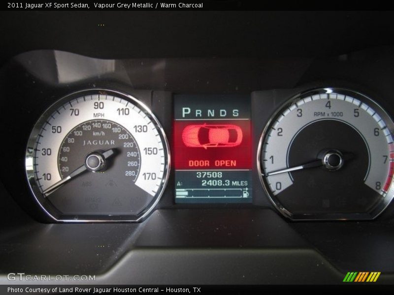 Vapour Grey Metallic / Warm Charcoal 2011 Jaguar XF Sport Sedan