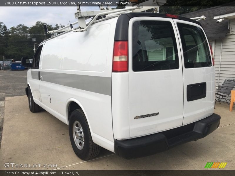 Summit White / Medium Pewter 2008 Chevrolet Express 1500 Cargo Van