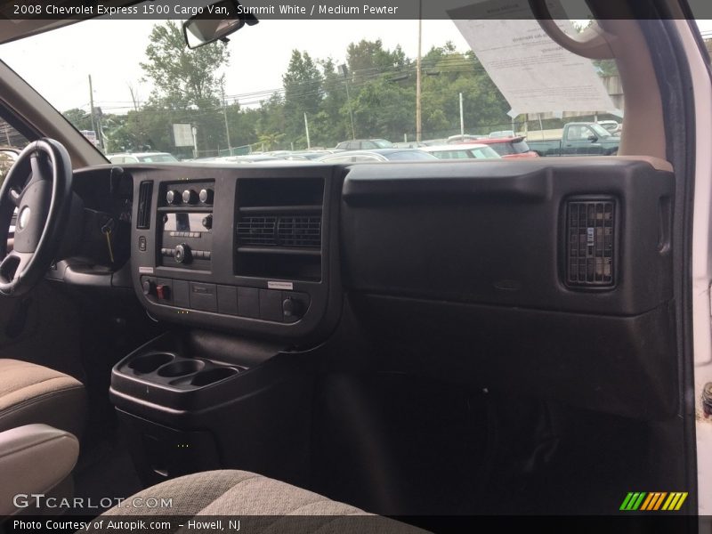 Summit White / Medium Pewter 2008 Chevrolet Express 1500 Cargo Van