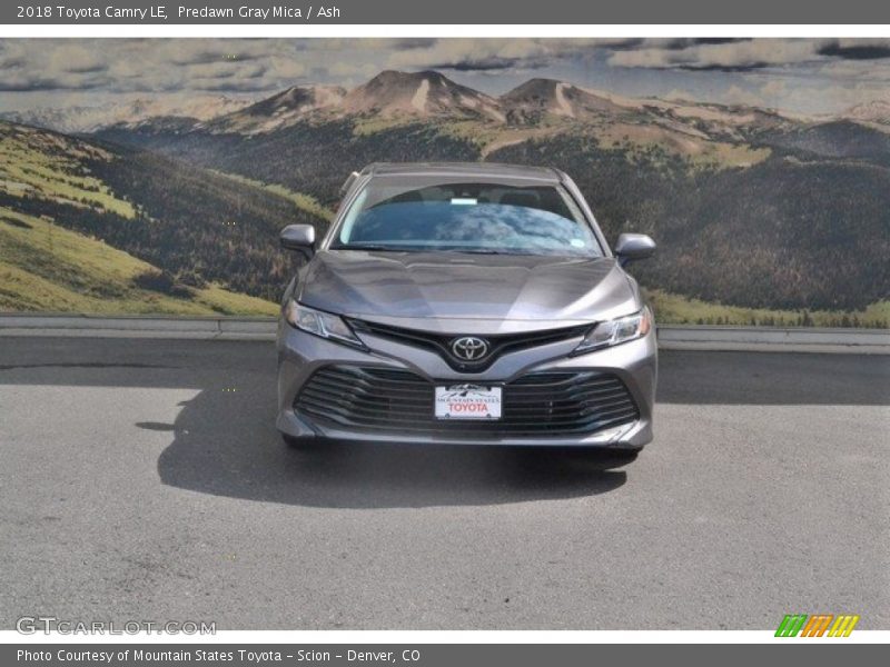 Predawn Gray Mica / Ash 2018 Toyota Camry LE