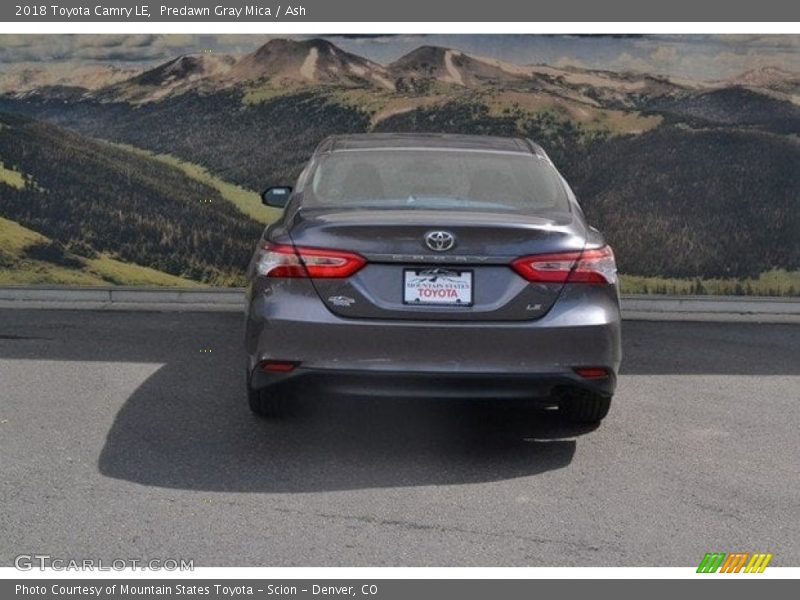Predawn Gray Mica / Ash 2018 Toyota Camry LE