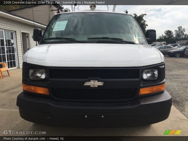 Summit White / Medium Pewter 2008 Chevrolet Express 1500 Cargo Van