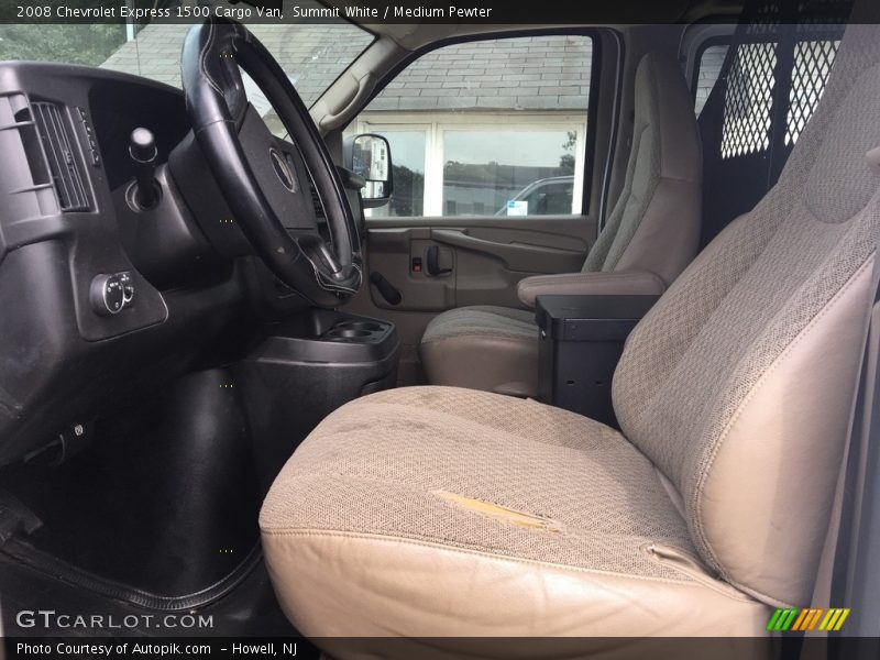 Summit White / Medium Pewter 2008 Chevrolet Express 1500 Cargo Van