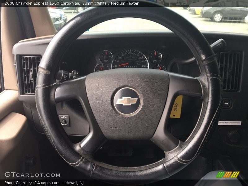 Summit White / Medium Pewter 2008 Chevrolet Express 1500 Cargo Van