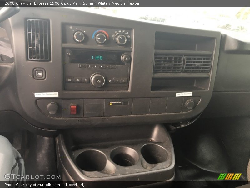 Summit White / Medium Pewter 2008 Chevrolet Express 1500 Cargo Van