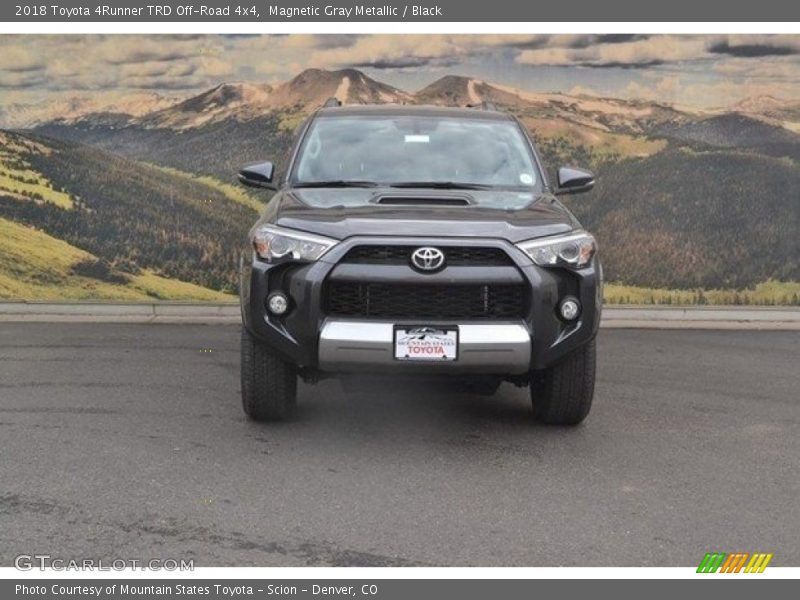 Magnetic Gray Metallic / Black 2018 Toyota 4Runner TRD Off-Road 4x4