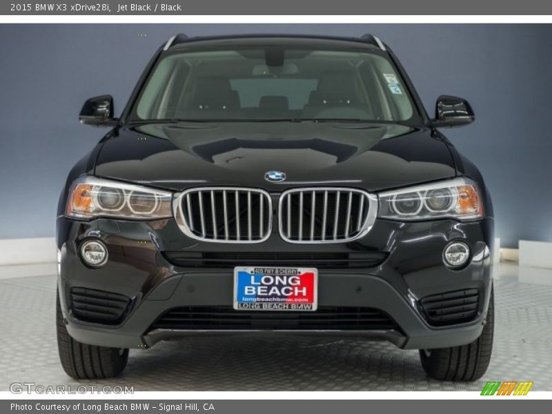 Jet Black / Black 2015 BMW X3 xDrive28i