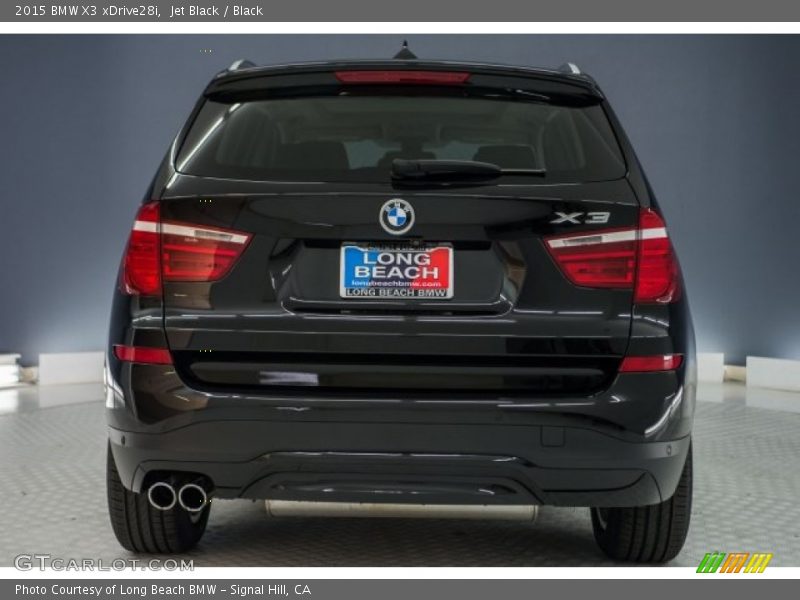 Jet Black / Black 2015 BMW X3 xDrive28i