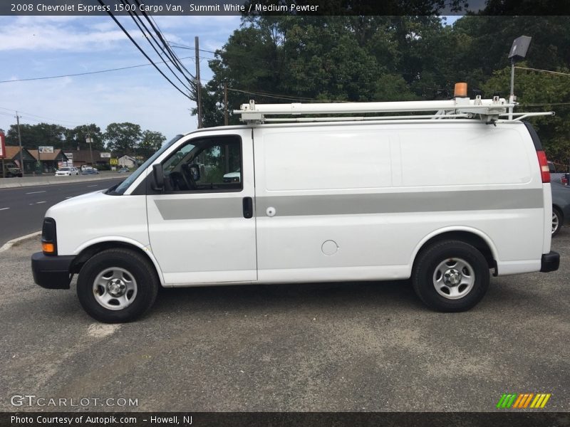 Summit White / Medium Pewter 2008 Chevrolet Express 1500 Cargo Van
