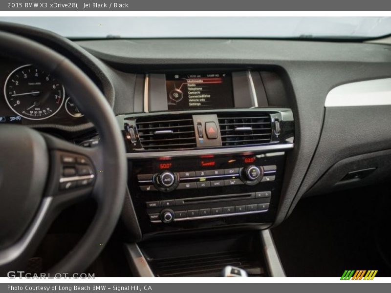 Jet Black / Black 2015 BMW X3 xDrive28i