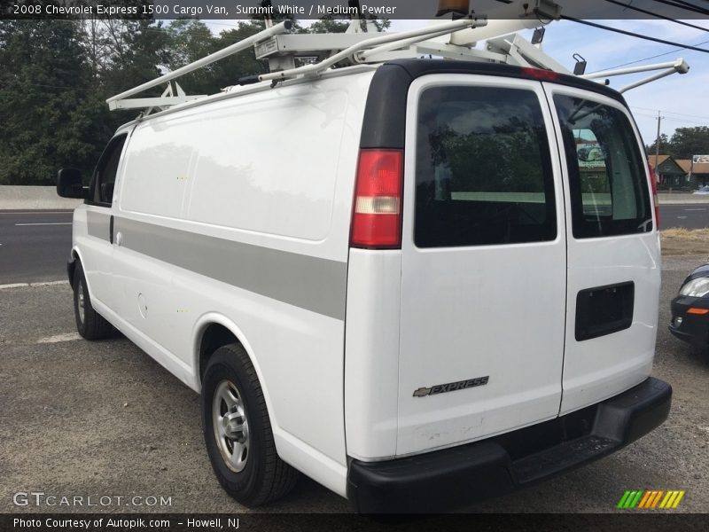 Summit White / Medium Pewter 2008 Chevrolet Express 1500 Cargo Van