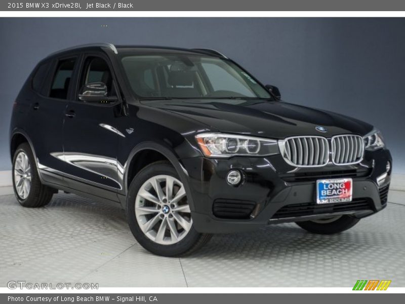 Jet Black / Black 2015 BMW X3 xDrive28i