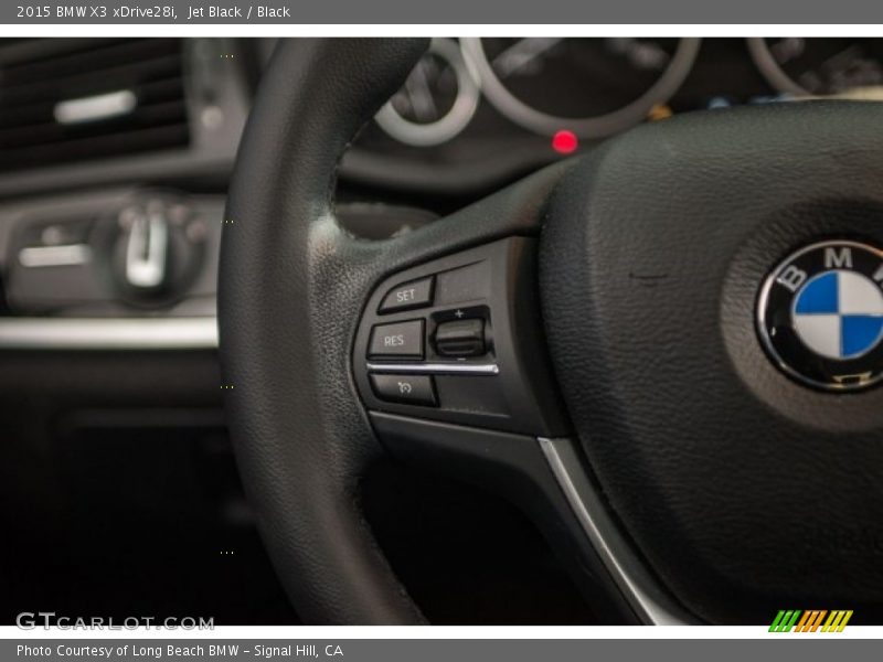 Jet Black / Black 2015 BMW X3 xDrive28i