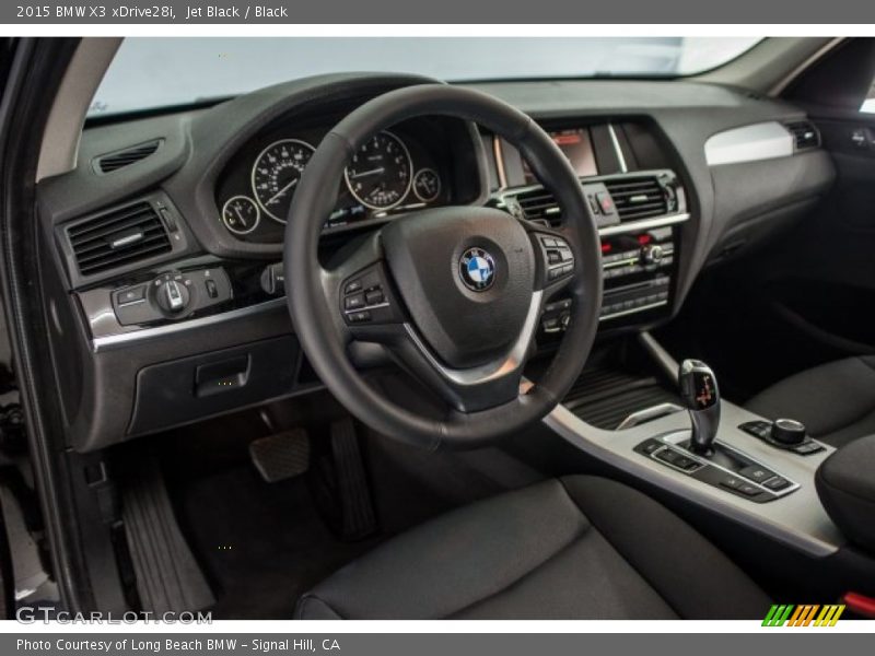 Jet Black / Black 2015 BMW X3 xDrive28i