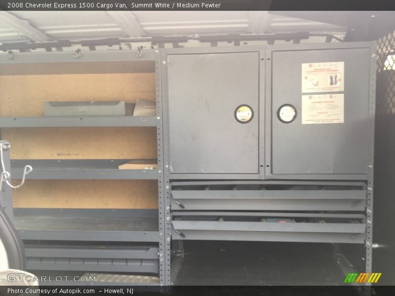 Summit White / Medium Pewter 2008 Chevrolet Express 1500 Cargo Van