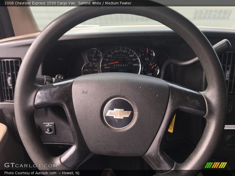 Summit White / Medium Pewter 2008 Chevrolet Express 1500 Cargo Van