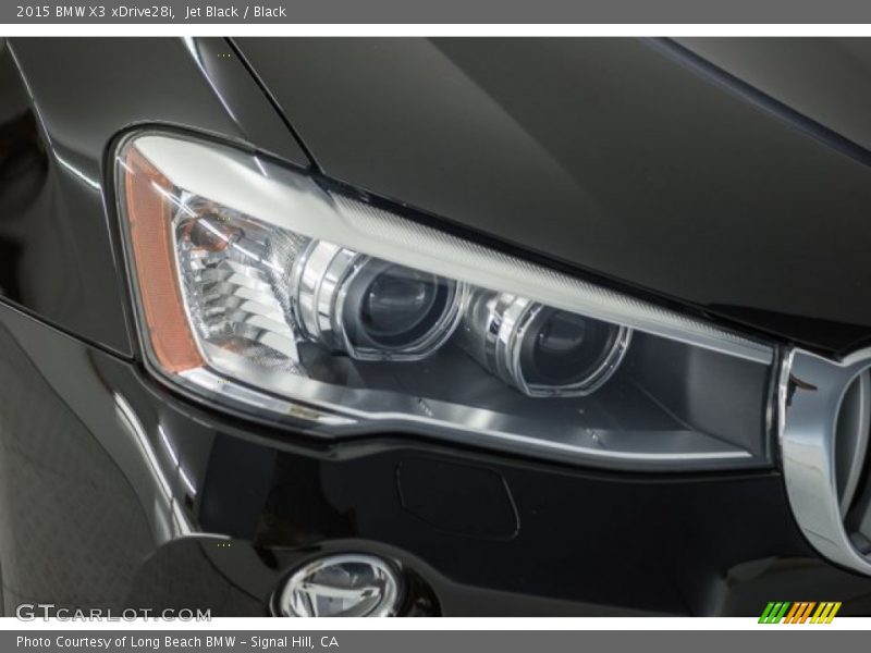 Jet Black / Black 2015 BMW X3 xDrive28i