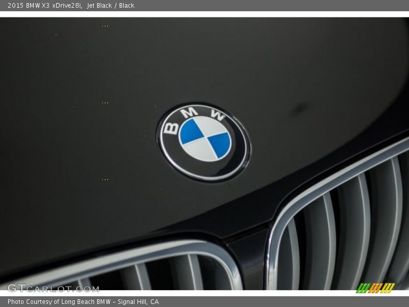 Jet Black / Black 2015 BMW X3 xDrive28i