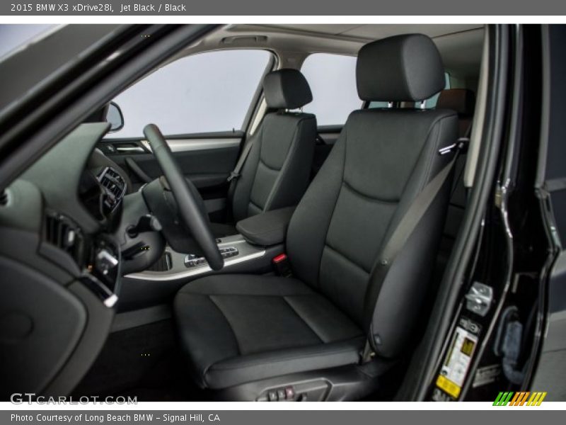 Jet Black / Black 2015 BMW X3 xDrive28i