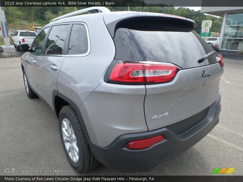 Billet Silver Metallic / Black 2018 Jeep Cherokee Latitude 4x4