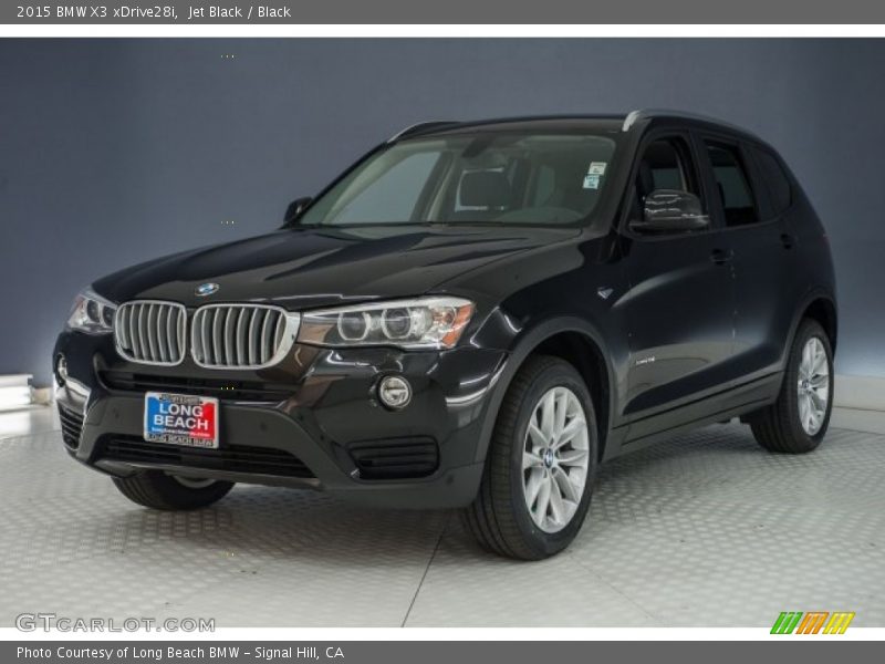 Jet Black / Black 2015 BMW X3 xDrive28i