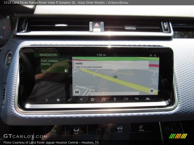 Indus Silver Metallic / Eclipse/Ebony 2018 Land Rover Range Rover Velar R Dynamic SE