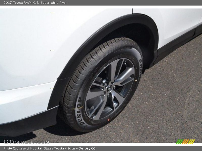 Super White / Ash 2017 Toyota RAV4 XLE