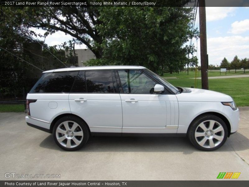 Yulong White Metallic / Ebony/Ebony 2017 Land Rover Range Rover Supercharged