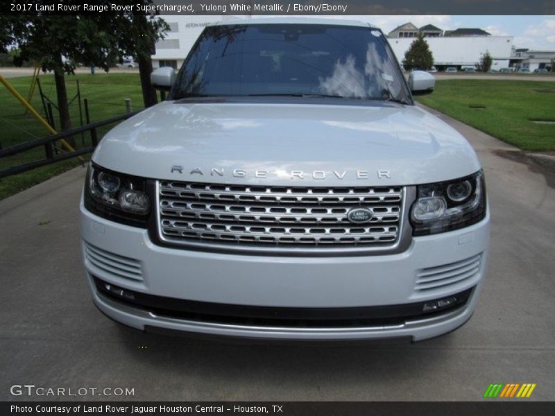 Yulong White Metallic / Ebony/Ebony 2017 Land Rover Range Rover Supercharged