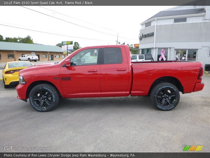  2018 1500 Sport Quad Cab 4x4 Flame Red