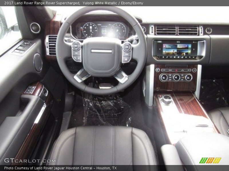 Yulong White Metallic / Ebony/Ebony 2017 Land Rover Range Rover Supercharged