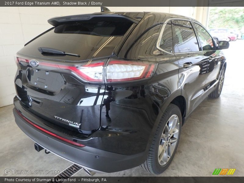 Shadow Black / Ebony 2017 Ford Edge Titanium AWD