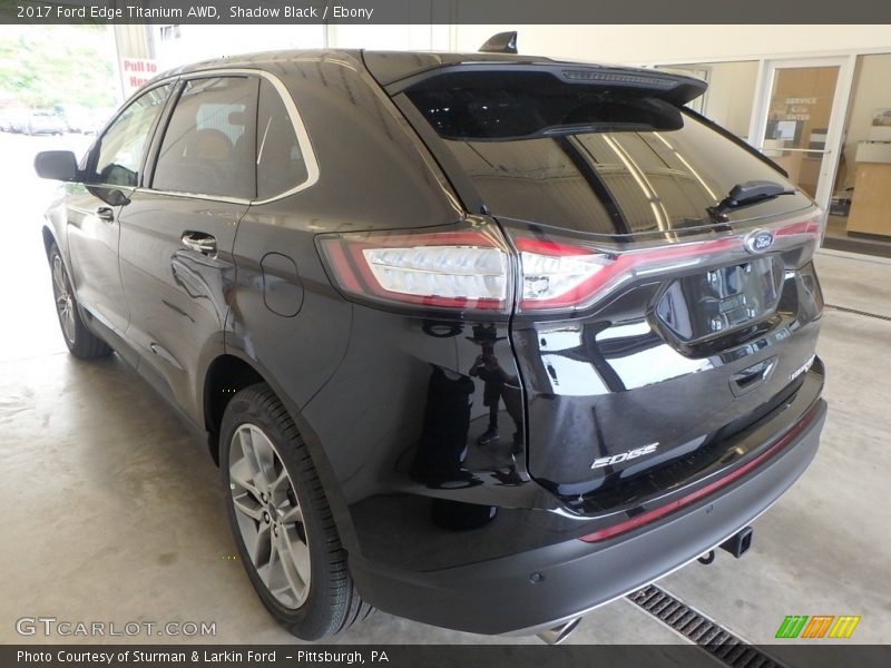 Shadow Black / Ebony 2017 Ford Edge Titanium AWD